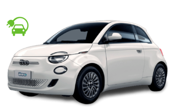 Rent Fiat 500 Electric car hire in Menorca