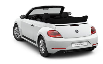 Rent Volkswagen Beetle Convertible car hire in Menorca