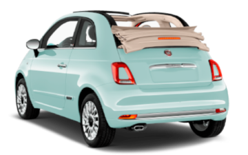 Alugar Fiat 500 de aluguer em Menorca