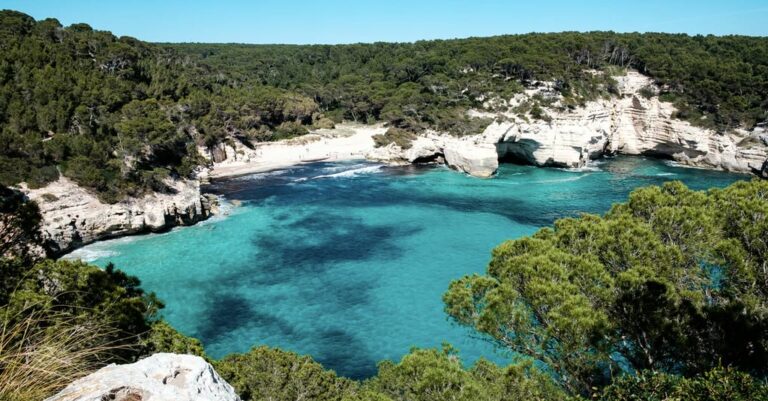 5 Playas escondidas en Menorca